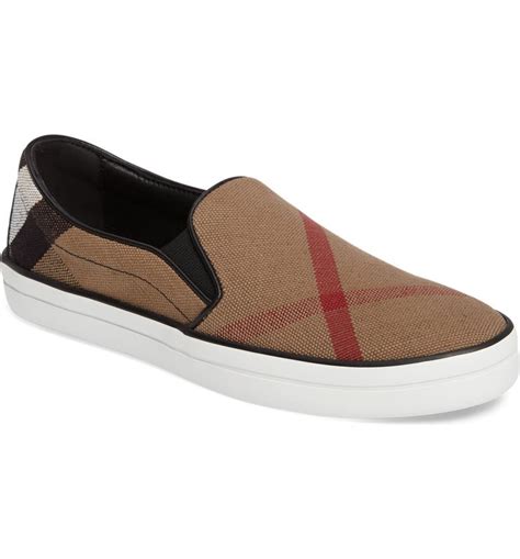 burberry womens sneaker|women's burberry slip on sneakers.